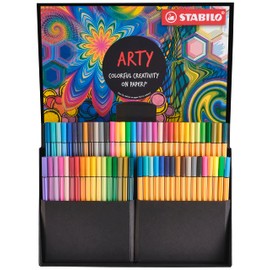 STABILO Arty Hero Set of Pen 68 & Point 88, 68 Piece, Multicolor.