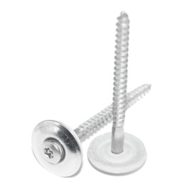 Spengler Screws 4.5 x 35 Pack of 20 with EPDM Sealing Washer Diameter 20 mm and TX20 Drive Made of A2 Stainless Steel - Rustproof