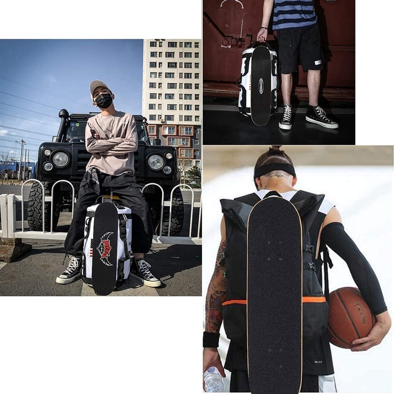 Backpack Strap Clips Skateboard Mount Carrier Hanger,Backpack Attachment Carry Rack