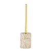 WENKO Terralba Toilet Brush Holder with Closed Stand Polyresin and