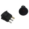 Lumonic 5 x Plastic Rocker Switch Off Switch Diameter 23