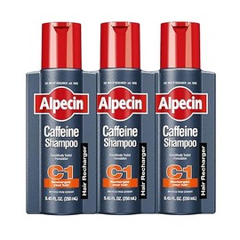 ALPECIN Multibuy 3x Champú Cafeína C1 Energizante para el Cabello 250ml - Fresco