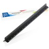 Robin Goods® Aluminium Triangular Ruler - Architects Ruler for Building