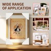 Mardili 120 PACK Adjustable Picture Frame Cardboard Corner Protectors for