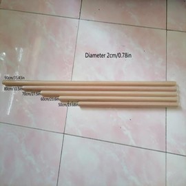 XBLDMJY Thin Rolling Pin(50 * 2cm)