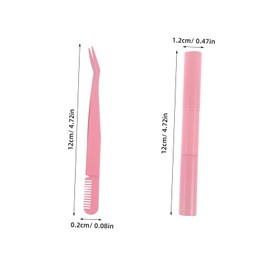 BIUDECO 1Sets Cluster Lash Extensions Kit with Eyelash Glue Remover Pink Tools for Easy Application Lengths Curls for Unique Eye Makeup Styles at Home