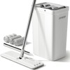 JOYMOOP Mop and Bucket with Wringer Set, White Flat Squeeze