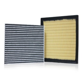 FISONA Engine and Cabin Air Filter Kit Set for Toyota Camry (2012-2017), Avalon (2013-2018), for Sienna (2011-2020), for Highlander (2014-2019), for Lexus (2015-2021), Non-Hybrid