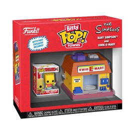 Funko Pop! Bitty Town: Simpsons - Bart Simpson and Kwik-E-Mart