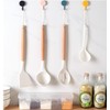 5Pcs Decorative Self-Adhesive Wall Hooks Cute Utility Hooks,Key Hooks for