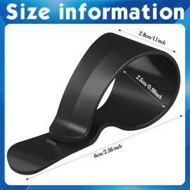 Frienda 12 Pieces Car Visor Sunglasses Holder Car Visor Clip Sunglasses Visor Clip Vehicle Sunglasses Holder Visor Pen Holder Multipurpose Vehicle Visor Accessories for Glasses Card Pen Ticket