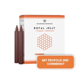 Royal Jelly Pure with Propolis, Vitamin C and Echinacea. 30 ampoules 2000 mg. Reduces fatigue and other symptoms, increases energy, vitality and strengthens the metabolism. N2 Natural Nutrition
