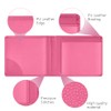 OFFCUP Disabled Badge and Timer Holder, PU Leather Disabled Badge
