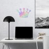 Decal Stickers of King Crown Shape (Hologram) (Set of 2)