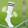 KOOOGEAR 2 Pairs Football Shin Pads and Football Socks for