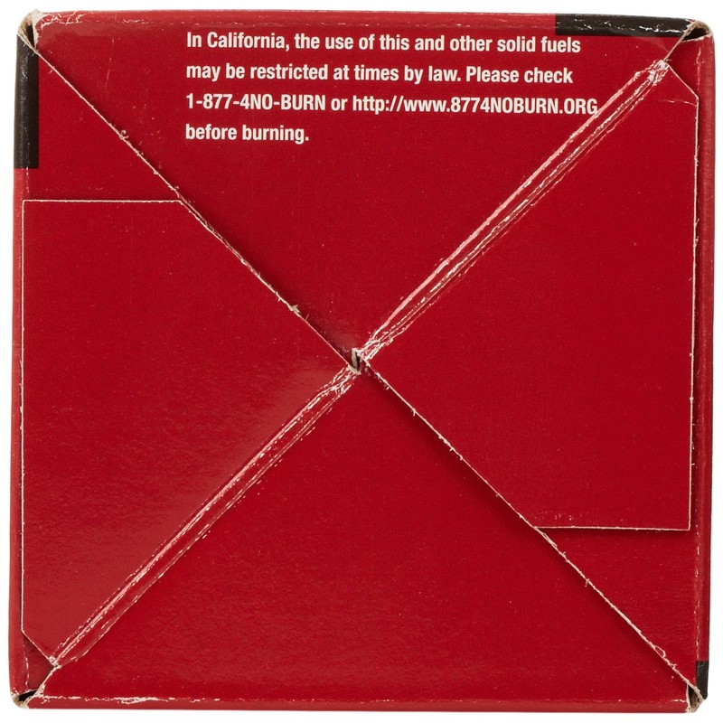 Creosote Sweeping Log for Fireplaces