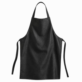 [ZORVETTA] エプロン メンズ 防水エプロン 作業用 業務用 黒 PVC素材 厚手 耐油 防汚 耐摩耗 前掛け 77×57cm 男女兼用