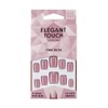 Elegant Touch Colour False Nails - Pink Dusk (Squoval)