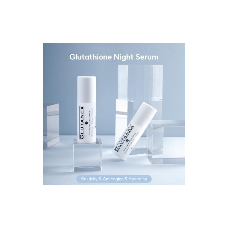 Glutanex Night Serum SUERO DE NOCHEAntioxidación, Firmeza, Elasticidad, NutriciónDe Corea