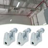 YINETTECH 10pcs M10 Beam Clamps Bracket Ductile Cast Iron Galvanized