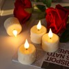 Sanmli 12pcs Rechargeable LED Tea Lights with Charging Base and
