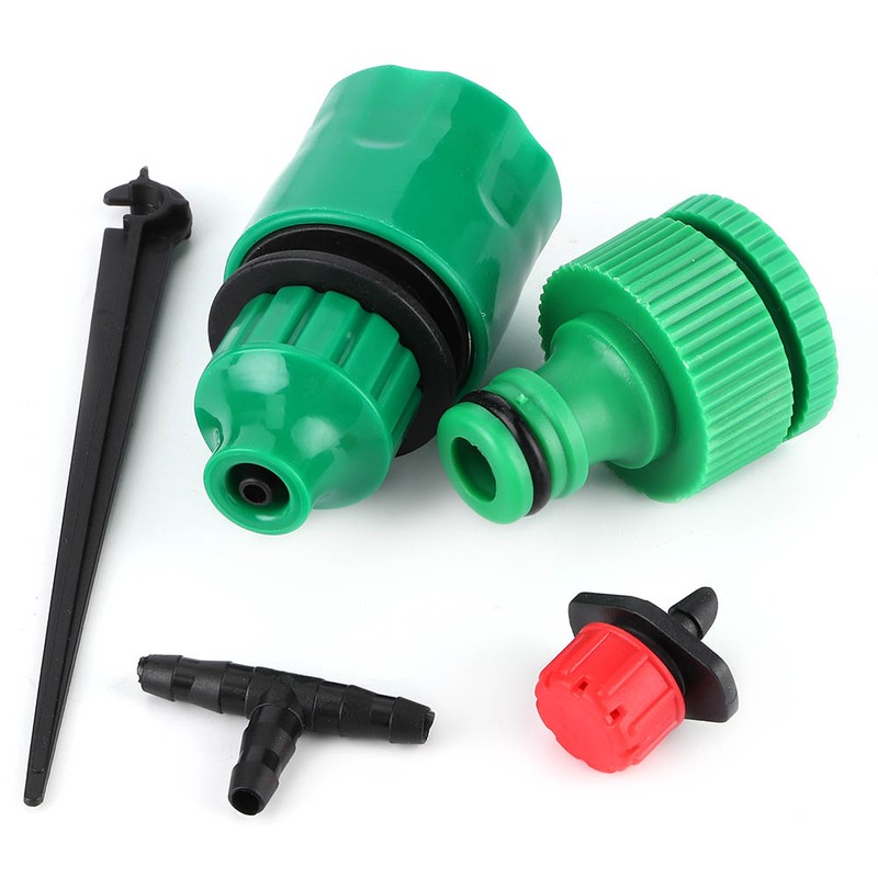 Garden Drip Irrigation System Automatic Watering Nozzles Pipe Kit 30m