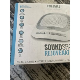 HoMedics White Noise Sound Machine | Portable Sleep Therapy
