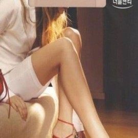 Domestic 50D double stockings comfortable fall - footless black / 국산 50D 더블 스타킹 편안한 가을 - 무발블랙