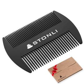 Metal Beard & Moustache Comb for Men