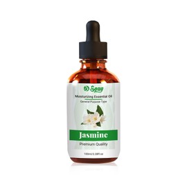 Essential Oil Pure, Natural, Undiluted Essential Oils for Skin Essential Oils for Diffuser Skin & Hair Care, Aromatherapy, Massage, DIY Soaps & Candles (100ml, Jasmine)