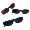 PP Oval Sunglasses, Unisex, Color Sunglasses, Date Glasses, UV Protection,