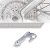 YINETTECH 2 Pcs Aluminum Alloy Mountain Bike Derailleur Hanger