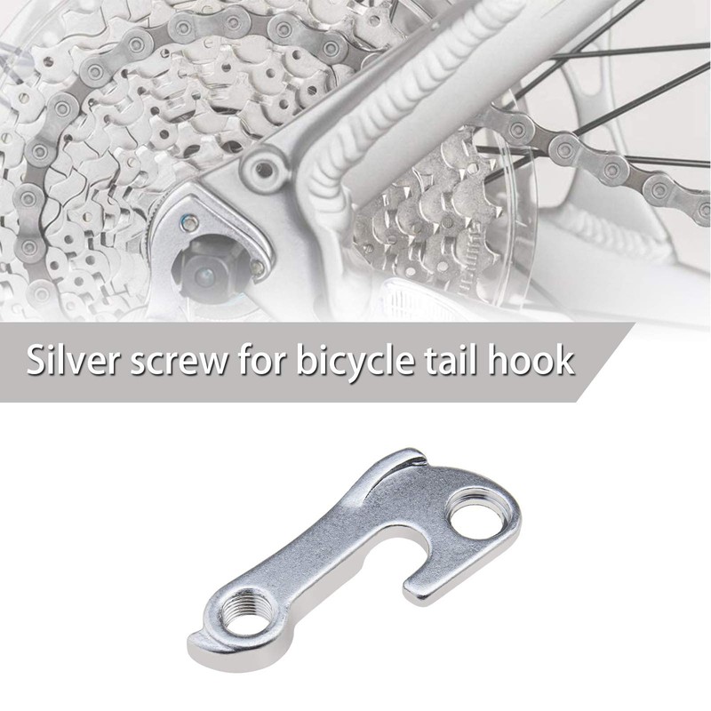 YINETTECH 2 Pcs Aluminum Alloy Mountain Bike Derailleur Hanger