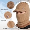 Rayson Knitted Hat with Ear Flaps Men Women Winter Hat