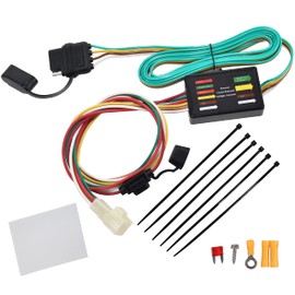 Oyviny 4 Way Trailer Wiring Harness 55370 for 1998-2008 Subaru Forester/2000-2009 Outback/2008-2014 Tribeca/2006-2007 B9 Tribeca/1996-1999 Legacy/2004 Impreza WRX Wagon