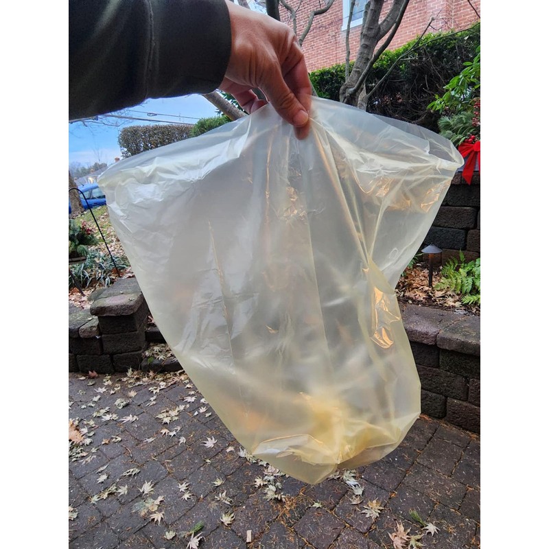 4 Gallon Bathroom Trash Bags,120 Count 6 Rolls Small Trash