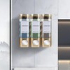 MEKOTRIN Shampoo and Conditioner Dispenser, Shower Soap Dispenser Wall Mounted