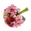 Simulation Wedding Bouquet Beautiful Bridal Holding Flower Wedding DecorationWine Red