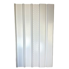 HYWMLY Mobile Home Skirting Vinyl Underpinning Vented Panel White 16" W x 46" L (8 Pack)