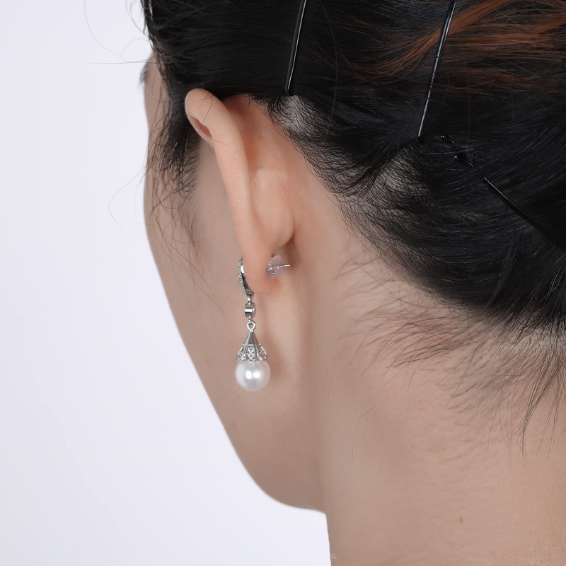 Earring Backs for Droopy Ears, 18K Gold Silicone Earring Backs