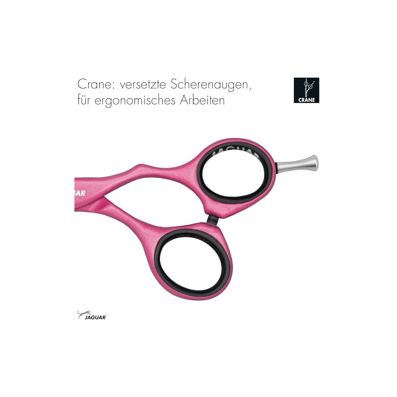 JAGUAR Pastel Plus Candy Crane 5.5 Inch Hairdressing Scissors Ergonomic