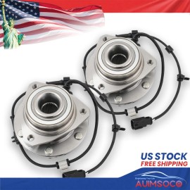 AUIMSOCO Wheel Hub Bearing For Chevy SSR 2003 2004 2005 2006 Front Driver Passenger Sides
