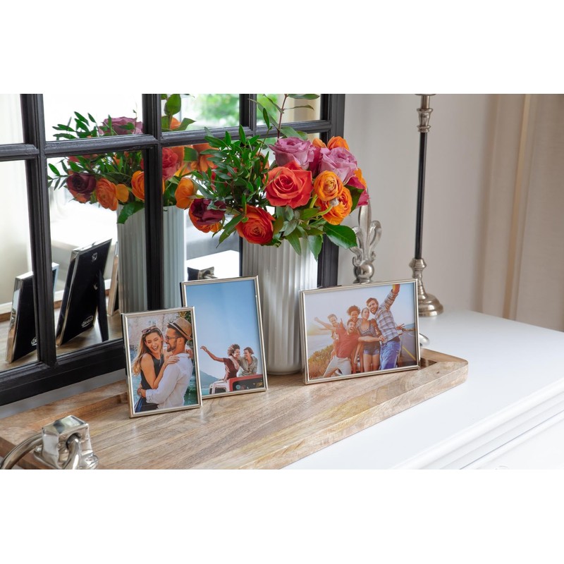 EDZARD Genoa Picture Frames for Photos 10 x 15 cm