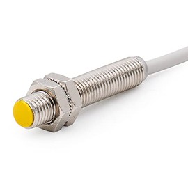 Heschen 1.5 mm Inductive Proximity Switch, HS-M8-Bi1.5-AZ3, Embedded, Cylindrical Type, AC90-250V 400mA, NO (Normally Open), 2 Wire, CE