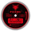 FOXBC 7-1/4 inch Circular Saw Blade Metal and Stainless Steel
