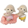 Sylvanian Families Doll Twin-chan Sheep Hi-08