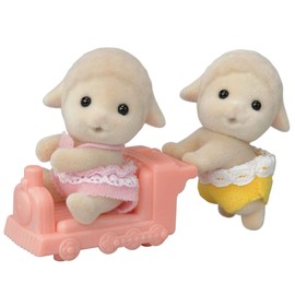 Sylvanian Families Doll Twin-chan Sheep Hi-08