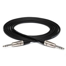 Hosa HXS-001.5 REAN XLR3F a 1/4 pulgadas TRS Pro cable de interconexión equilibrado, 1.5 pies, HSS-005 1.5 m, 5 ft