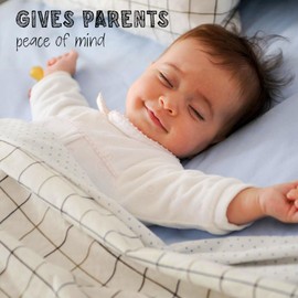 Chippi & Co Shh Baby Sleeping Sign For Front Door, Wooden Do Not Ring Doorbell Sign For Font Door, Baby Room, Fathers Day Gifts For New Dad, Expecting Dad, Christmas Gifts For Mom To Be (Baby Sleepinng Sign)