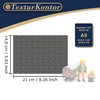 3 Sheets Self-Adhesive Decorative Film Wall Cladding for Model Making
